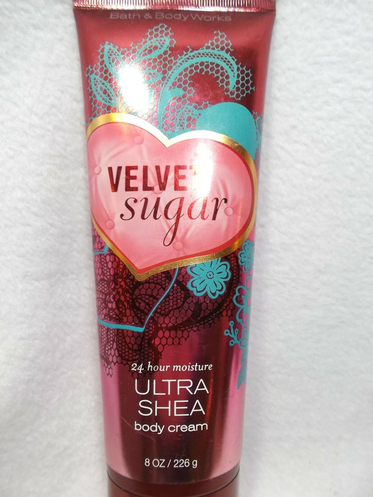 Bath & Body Works Velvet Sugar Body Cream Lotion Moisturizer 8 oz NEW