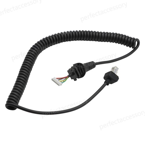 NUOVO 8-Pin RJ45 HM-152 HM-154 Microfono Cavo Cavo per Radio ICOM - Foto 3 di 4