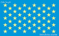 Flag Stencil 1.25 inch Stars Proud Patriotic American Country DIY Craft Signs