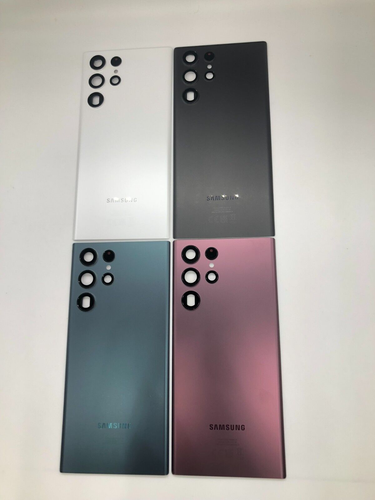 VETRO BATTERIA POSTERIORE ORIGINALE/ORIGINALE PER SAMSUNG GALAXY S22 ULTRA - Foto 2 di 10