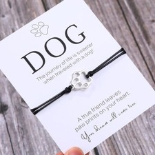 1 bracciale con CHARM CANE, bracciale CANE, idee regalo, cane della fedeltà