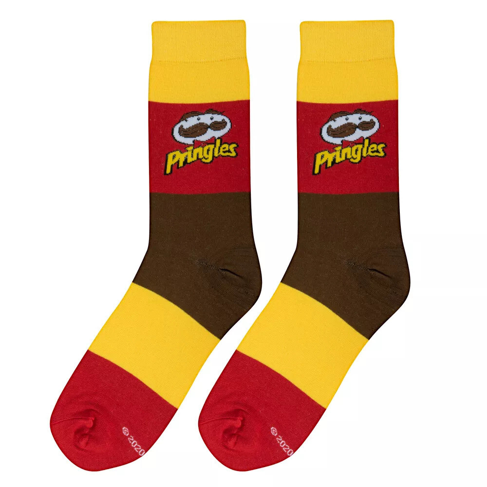 PRINGLES POTATO CRISPS NOVELTY SOCKS; Size 6-12 image 6