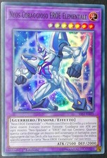 NEOS CORAGGIOSO EROE ELEMENTALE  Super Rara in Italiano SAST-IT035 YUGIOH