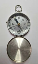 Vintage Pocket Compass – Boxed – West Germany – Military Style – Works – Rare
