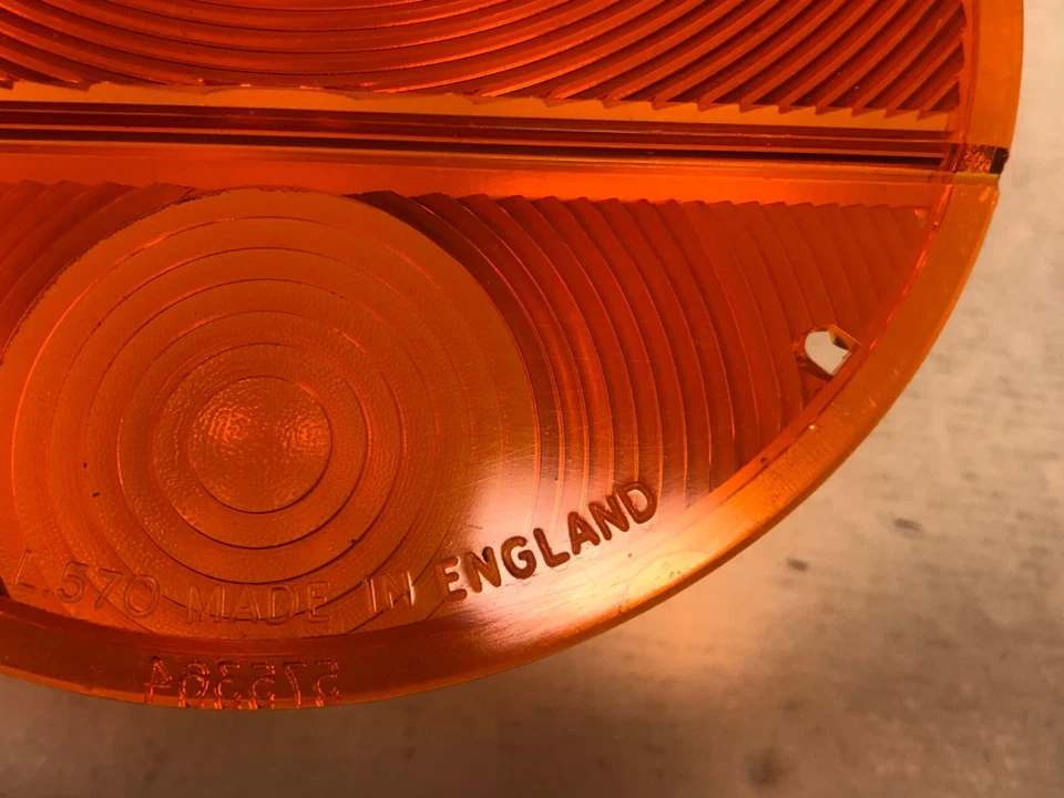 STANDARD VANGUARD, SPORTSMAN, ENSIGN 1700 — LUCAS L570 FLASHER LENS — BLINKER — 第 4/4 张图片