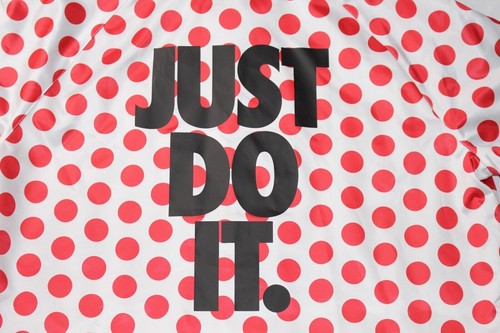 Nike Sportswear JDI Jacket Red Polka Dot Just Do It BV5539-657 Men's Size Large - Picture 9 of 15