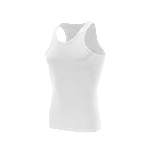 Men Cotton Tank Tops Base Layer Shirt Sleeveless Elastic Fitness Vest Tee X-4XL' - Picture 6 of 27