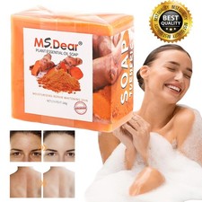 Tumeric Soap Skin Whitening Dark Spots lightening Acne Brightening Turmeric 100g