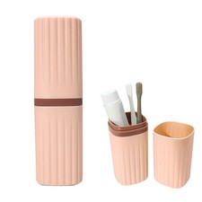 Pink Toothbrush Travel Case Portable Pink Travel Toothbrush Holder Toothbrush...