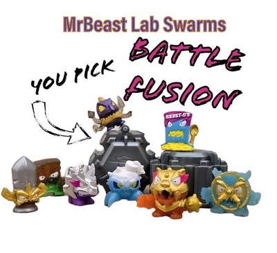 MrBeast Lab Swarms BATTLE FUSION - You Pick + Combined Shipping
