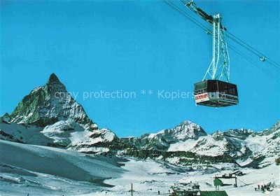 SEILBAHN Cable-Car Telepherique Zermatt