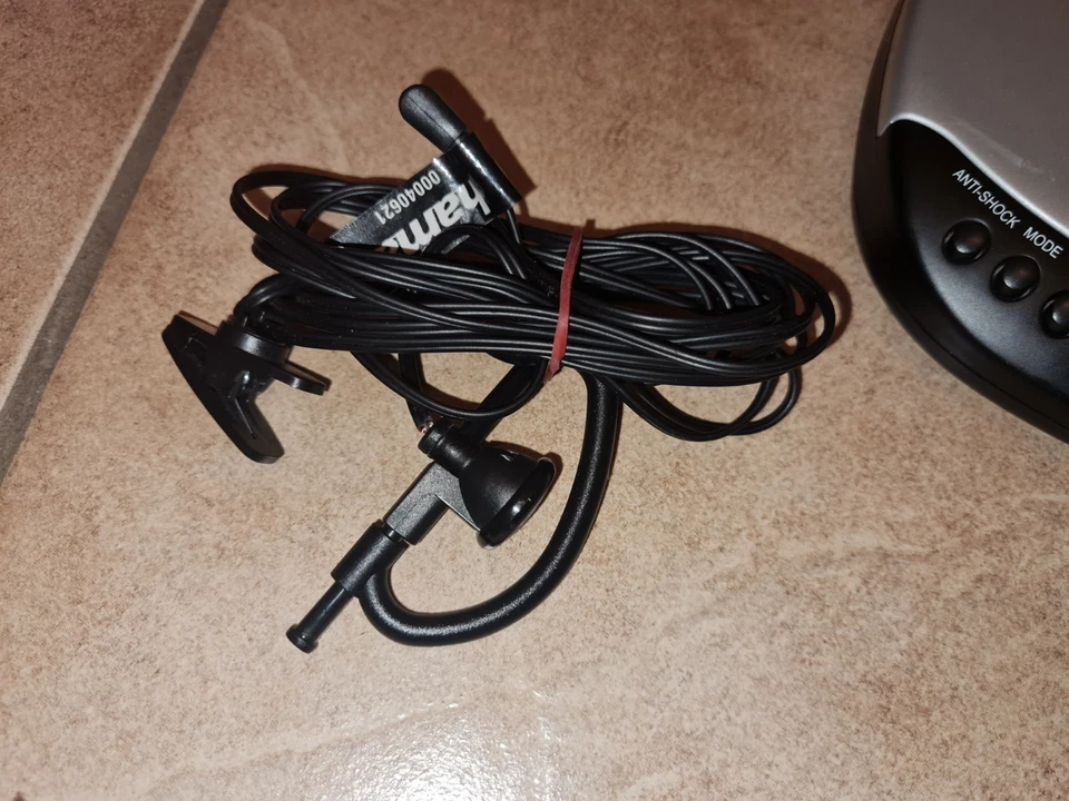 Super Tech CDP-10 Portable CD Player Discman Anti-Shock Voll Funktionsfähig Hama - Bild 4 von 4