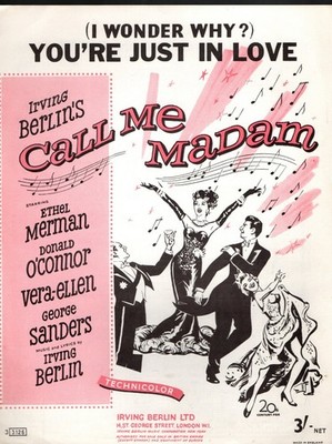 NOTEN. You're Just in Love von Call Me Madam von Irving Berlin sehr guter Zustand
