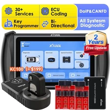 XTOOL IK618 Key Fob Programmer IMMO Scanner Diagnostic Tool 4000+ Bidirectional