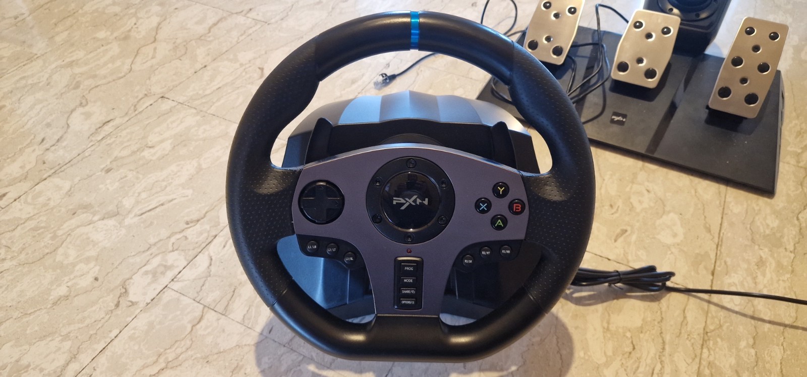 Volante Gaming PXN V9 con Pedaliera e Cambio H