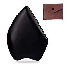 BianStone Gua Sha Facial Massage Tool, Lymphatic Drainage Face Sculpting