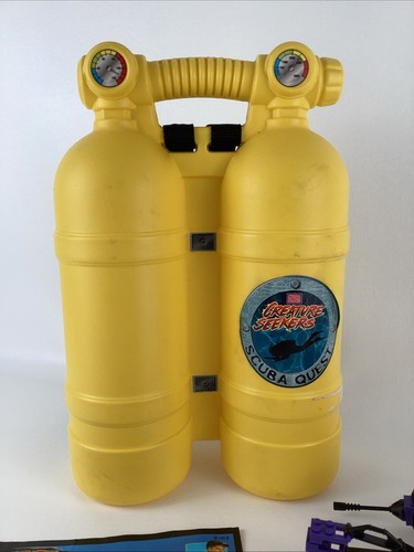 Mega Bloks Creature Seekers Scuba Quest 1998 Vintage #9105 Backpack Complete - Picture 7 of 23