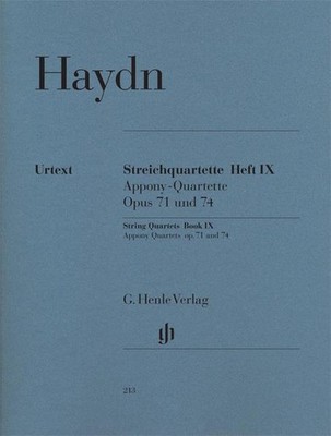 String Quartets [Appony-Quartets] op. 71 u. 74 Vol. 9 string quartet Haydn G. He