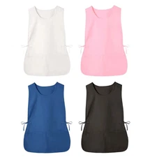 Fashion Advertising Shirt Vest Worker Clothes Kitchen Floral Uniform Waistcoat C