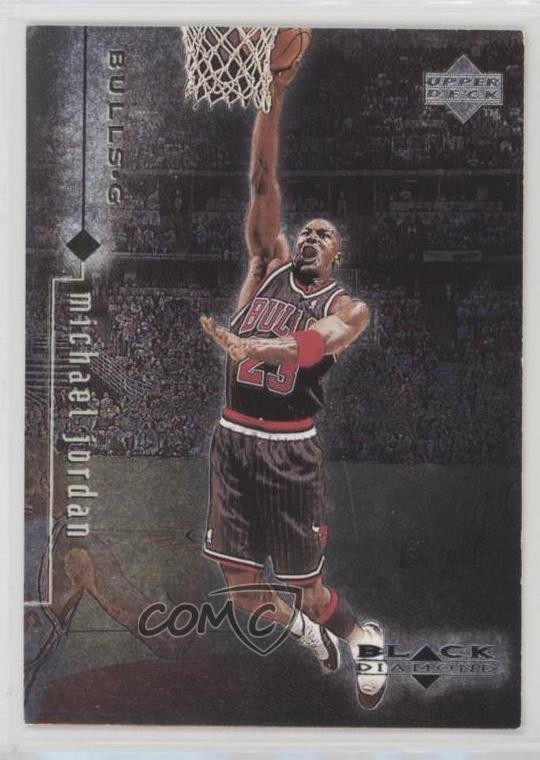 1998-99 Upper Deck Black Diamond Michael Jordan #12 HOF 1og
