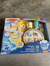 Melissa Doug Blue's Clues You Wooden Birthday Party Play Set 38 Pieces Toy