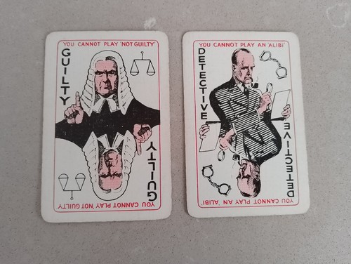 Vintage KRIMO Detective Card Game G T Storey Complete With Rules Used - Picture 5 of 6