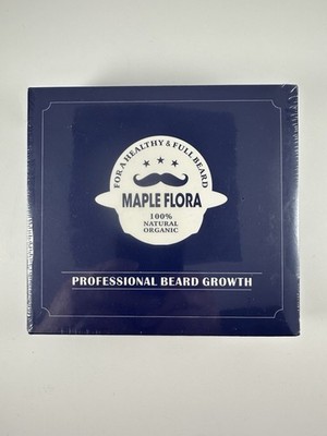 Maple Flora Professional Beard Growth Kit New Sealed