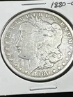 1880-CC Morgan Silver Dollar Carson City V F Better Date