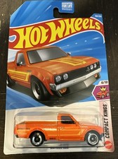 2026 HOT WHEELS Orange Datsun 620, Pickup Truck !!
