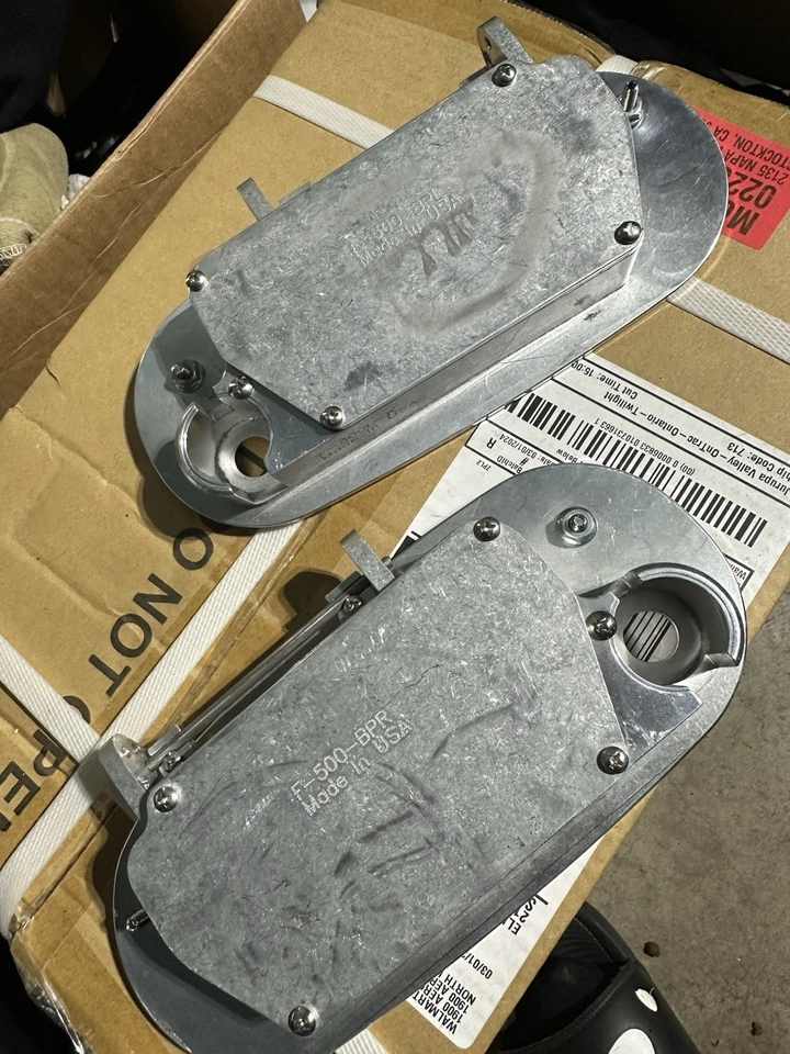 Manijas de puerta Billet parte 501 izquierda con cerradura y derecha sin orificio de bloqueo Ford 96-03 F150 Foto 4 de 4