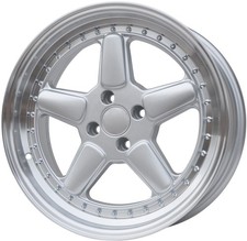 Jeu (4 pièces) jantes 7961 17x7.5 4x100 ET30 - MS - poli + argent