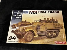 Dragon 1:35 IDF M3 Half Track model Kit 50th anniversary 6 day war MIDDLE EAST