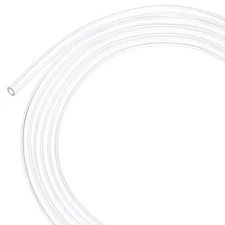 Clear Plastic Tubing, 0.06Inch(1.6mm) ID 0.13Inch(3.2mm) OD, 16ft(5m) Length