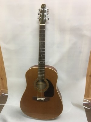 Folk Acoustic Guitar Seagull by Godin S6 Cedar GT Natural Canada S/N 05105693