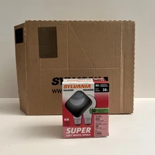 24 Sylvania Soft White Energy Saving 40 Watt Halogen 120v A19 Lightbulbs NOS!