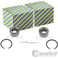 2X SNR RADLAGER-SATZ Vorne Passend FÜR Hyundai Accent Atos Coupe Getz I10 I20