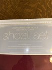 Everyday Classics 3 pc Sheet Set 200 Thread Count Queen Size Burgundy — photo 4