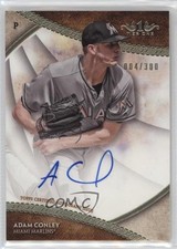 2017 Topps Tier One Break Out Auto 4/300 Adam Conley #BOA-AC Auto r0j