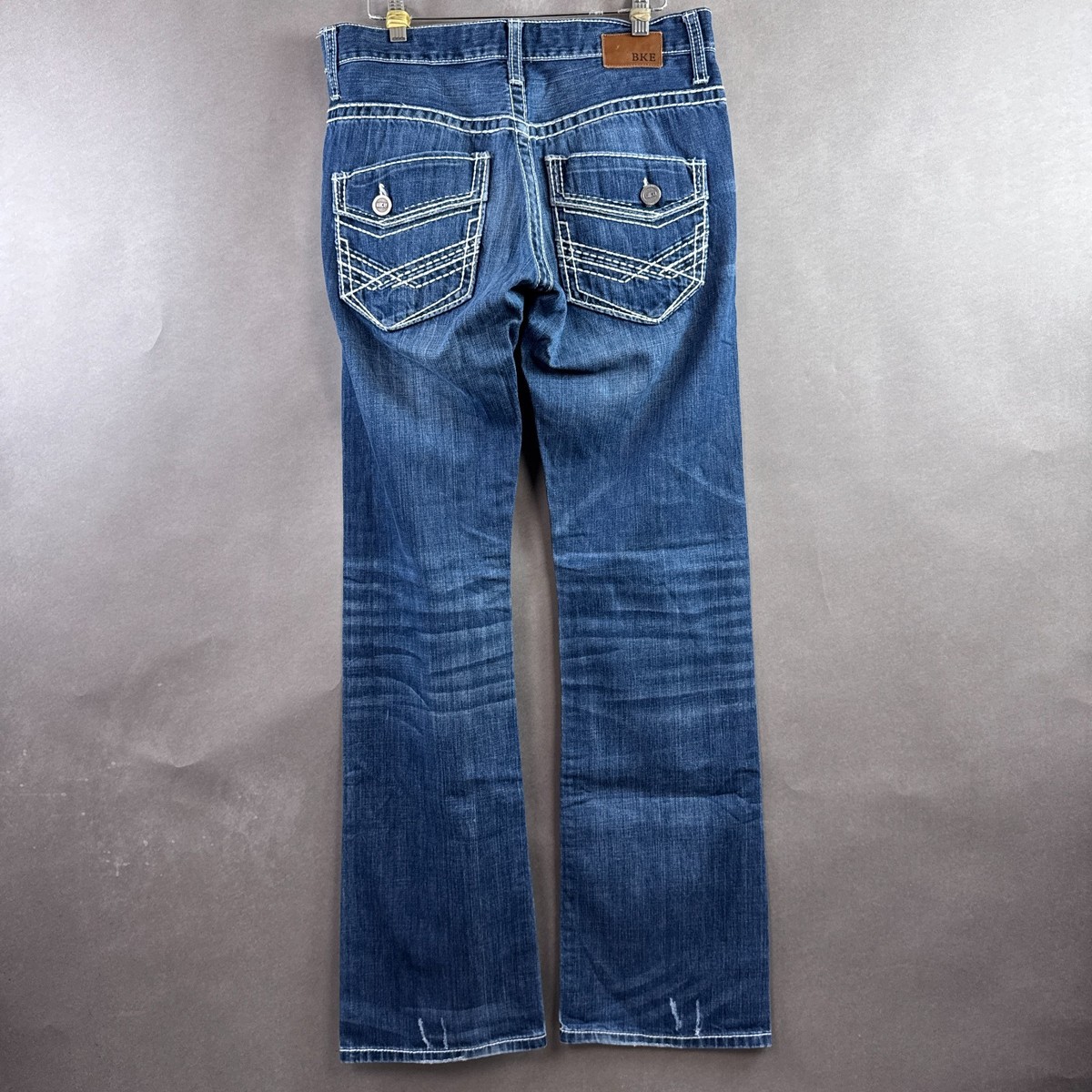 Buckle BKE Jeans Mens 30x34 Blue Carter Denim Pants Faded Washed