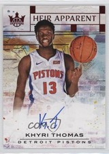 2018 Panini Court Kings Heir Apparent Ruby 81/99 Khyri Thomas #HA-KTH Auto a1j