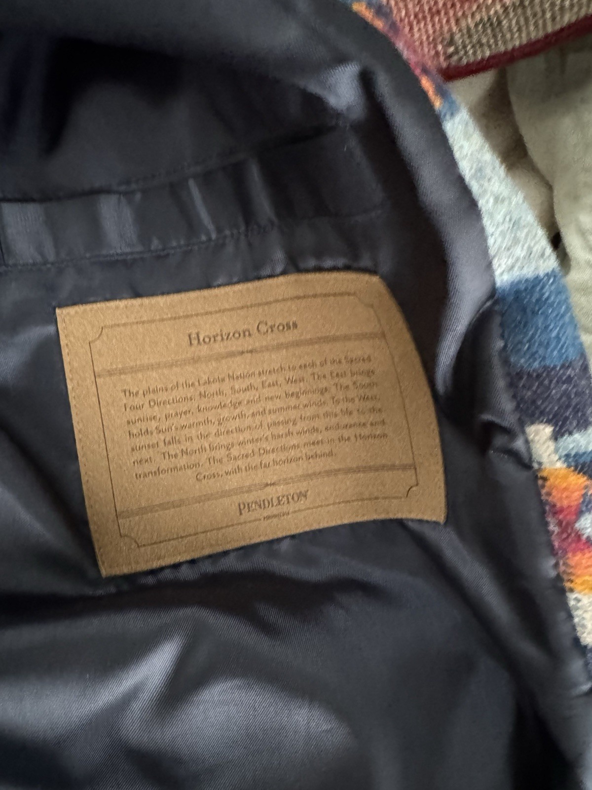 Pendleton Horizon Cross Button Front Wool Jacket - image 2