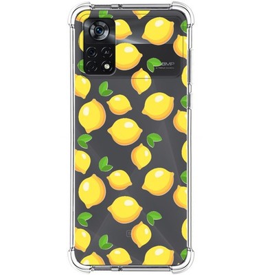Silikonhülle Antischock Für Xiaomi POCO X4 PRO 5G Design Zitronen Zeichnungen