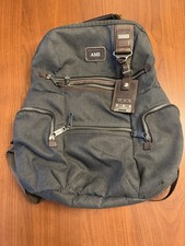 TUMI Alpha Knox Grey/Brown Medium Backpack Zi...