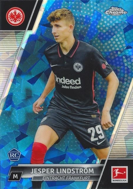 2021-22 Topps Chrome Sapphire Bundesliga Soccer Cards Base Common (31 - 40)