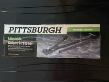 Pittsburgh Adjustable Carpet Stretcher Model 93152 Steel Bars NEW Opened Box
