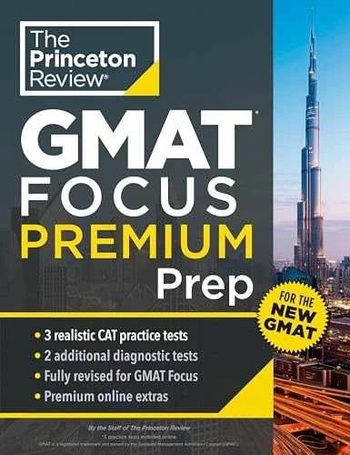 Princeton Review GMAT Focus - Paperback, by The Princeton Review - Very Good