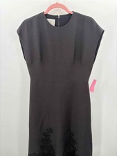 Pre-Owned Valentino Black Size 44 Maxi Evening Gown