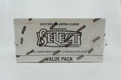 Factory Sealed Fat Pack Cello Box 2023 Panini Select NFL Football Trading Cards