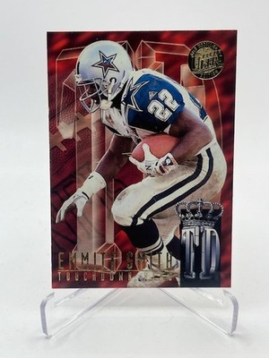 1995 FLEER ULTRA EMMITT SMITH TOUCHDOWN KING GOLD MEDALLION SP #8 HOF