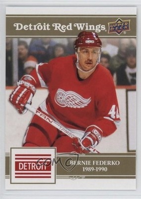 2025 Upper Deck Detroit Red Wings Centennial 98/100 Bernie Federko #69 HOF 2zq
